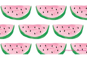 Katie Kime Watermelon Zoom Background