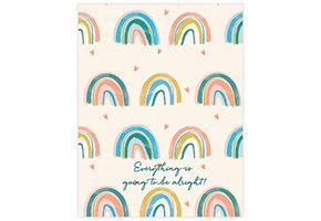 Rainbows Everything is going to be alright Printable
