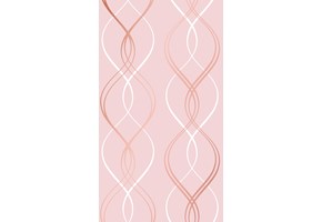 Cascade pink twists standard wallpaper