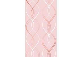Cascade pink twists standard wallpaper