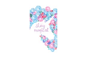 Unicorn Stay Magical narrow wallpaper