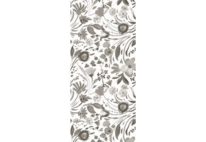Your Year Watercolor Flowers Narrow Wallpaper